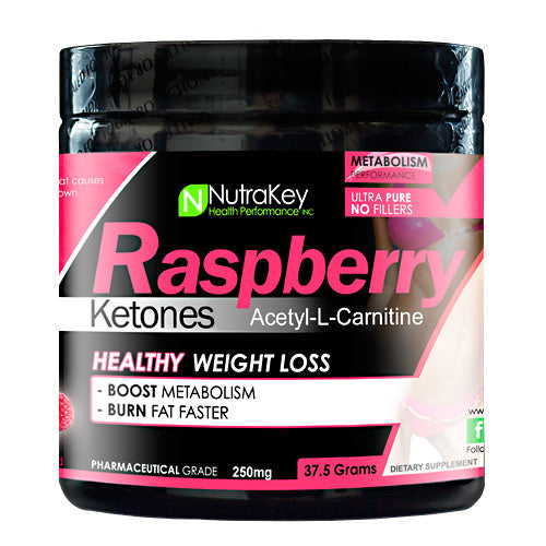 Nutrakey Raspberry Ketones Acetyl-L-Carnitine - 150 Servings - 045635774698