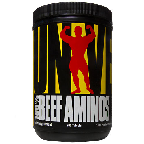 Universal Nutrition 100% Beef Aminos - 200 Tablets - 039442010650