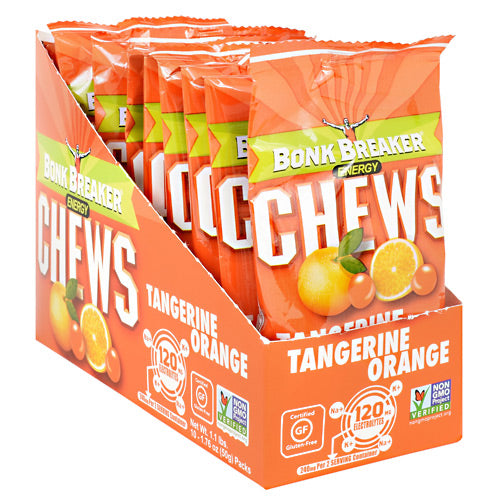 Bonk Breaker Energy Chews - Tangerine Orange - 10 ea - 793573158673