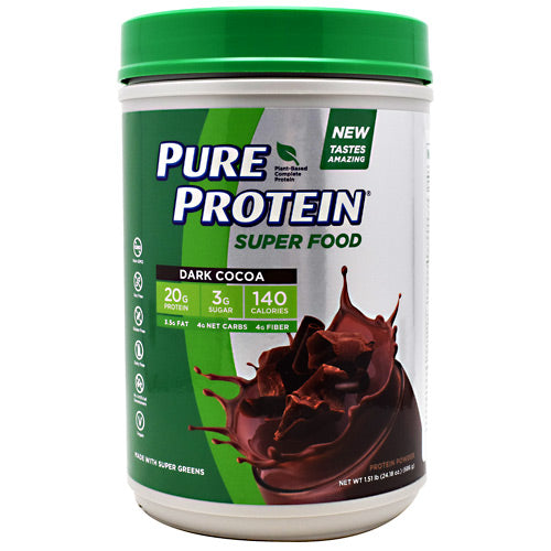 Pure Protein Super Food - Dark Cocoa - 1.51 lb - 749826715346