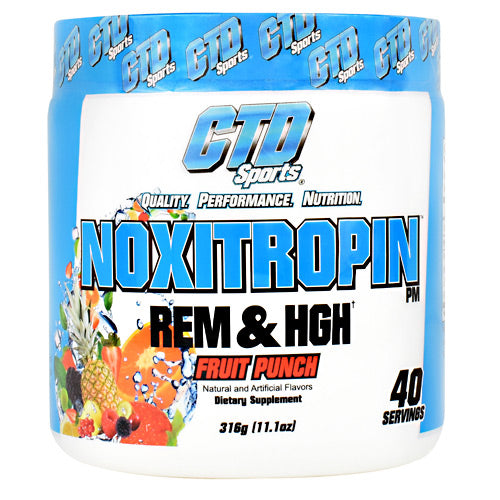 CTD Labs Noxitropin PM - Fruit Punch - 40 Servings - 094922822628