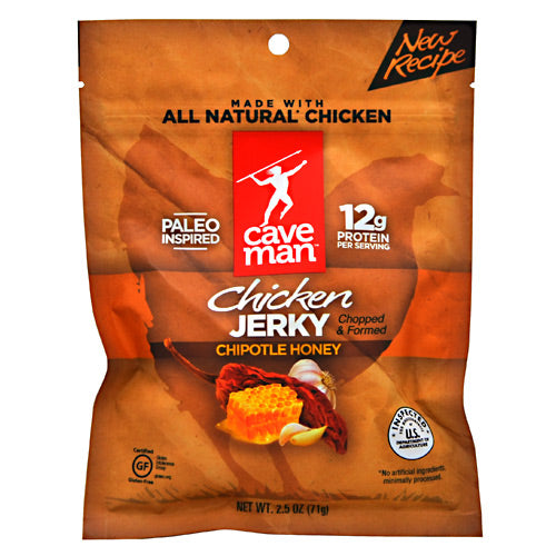 Caveman Foods Chicken Jerky - Chipotle Honey - 2.5 oz - 853385003988