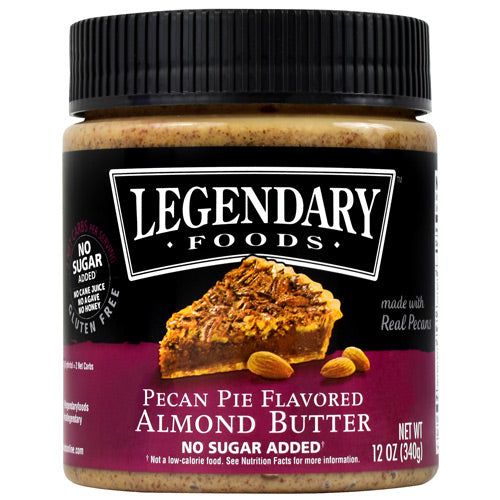 Legendary Foods Almond Butter - Pecan Pie - 12 oz - 856161006500