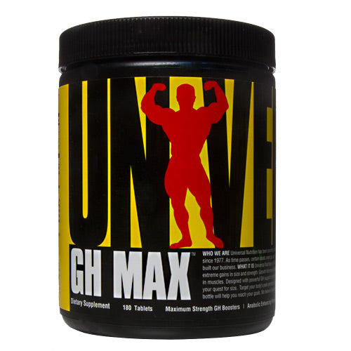 Universal Nutrition GH Max - 180 Tablets - 039442014320