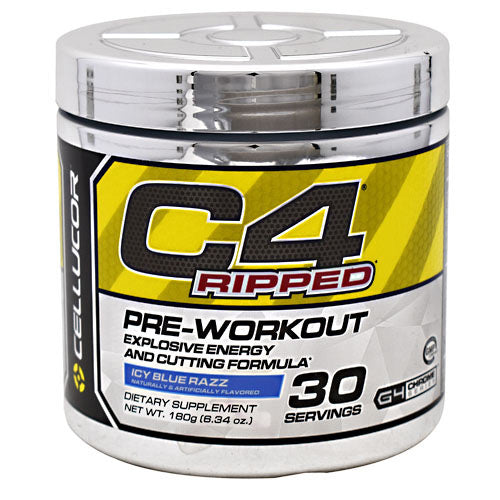 Cellucor Chrome Series C4 Ripped - Icy Blue Razz - 30 Servings - 810390027507