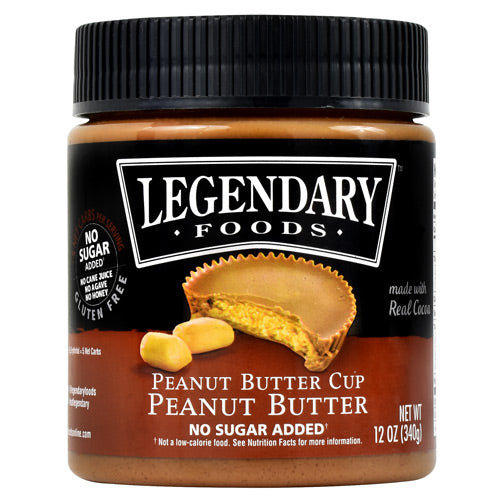 Legendary Foods Peanut Butter - Peanut Butter Cup - 12 oz - 856161006524