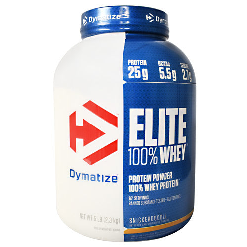 Dymatize Elite 100% Whey - Snickerdoodle - 5 lb - 705016560158