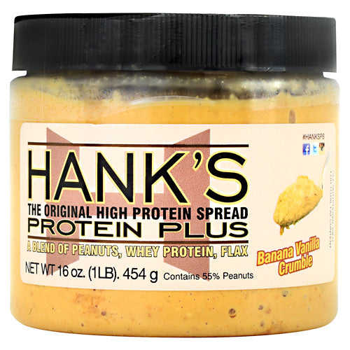 Hanks Protein Plus Protein Plus Spread - Banana Vanilla Crumble - 1 lb - 804551765490