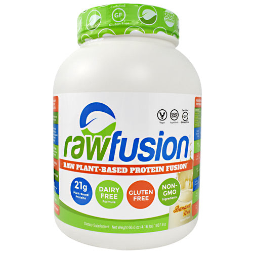 SAN Raw Fusion - Banana Nut - 60 Servings - 672898530794