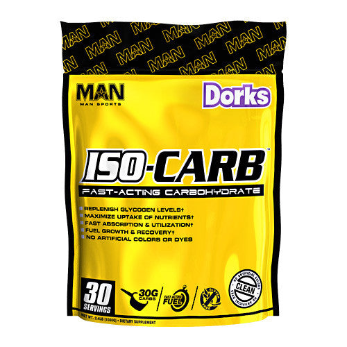 MAN Sports ISO-Carb - Dorks - 30 Servings - 853360006751