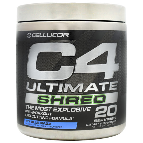 Cellucor C4 Ultimate Shred - Icy Blue Razz - 20 Servings - 842595108071